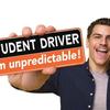 Magnets Decal Stickers Internship Magnetic New Driver Sign Learner Plates For Car Reflective Removable Student Bumper Beginner
