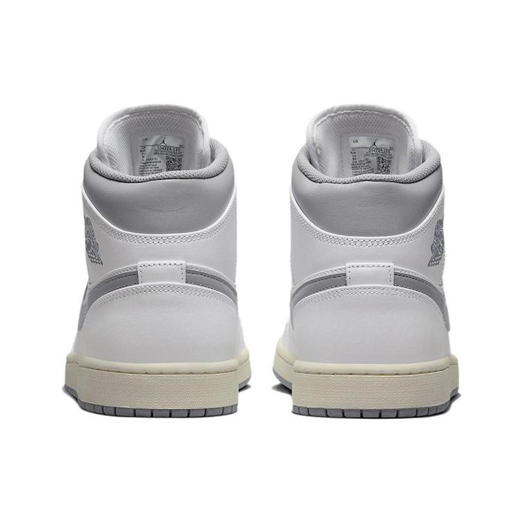 Ny JORDAN Air JORDAN 1 Mid Nøytral Grå 554724-135