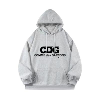 Premium Cotton Hoodie Women Men Loose Fit Streetwear Letter Print Oversized Pullover Sweatshirt Fall