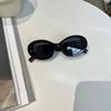 Fashionable Oval Shape Sunglasses Ladies Fashion Stylish Anti-glare Ladies Sun Glasses Travelling Hiking Fishing Male Sunglass