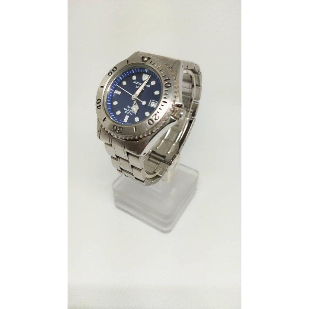 Used Seiko Alba Aqua Gear Solar v145-0j90 200m Diver