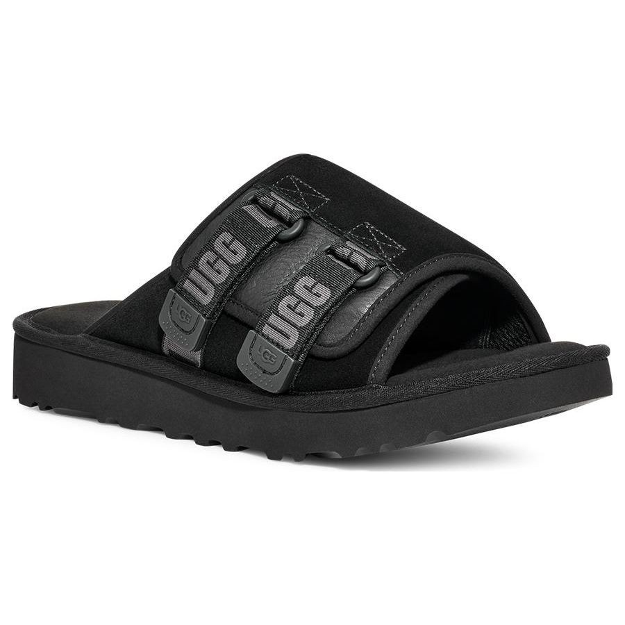UGG Goldencoast Strap Slide Black Men Sneakers 1142730-BLK
