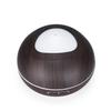 Diffusore di Aromi ad Ultrasuoni con Effetto Legno e Luce Colorata, Umidificatore da 400 ml per la Casa