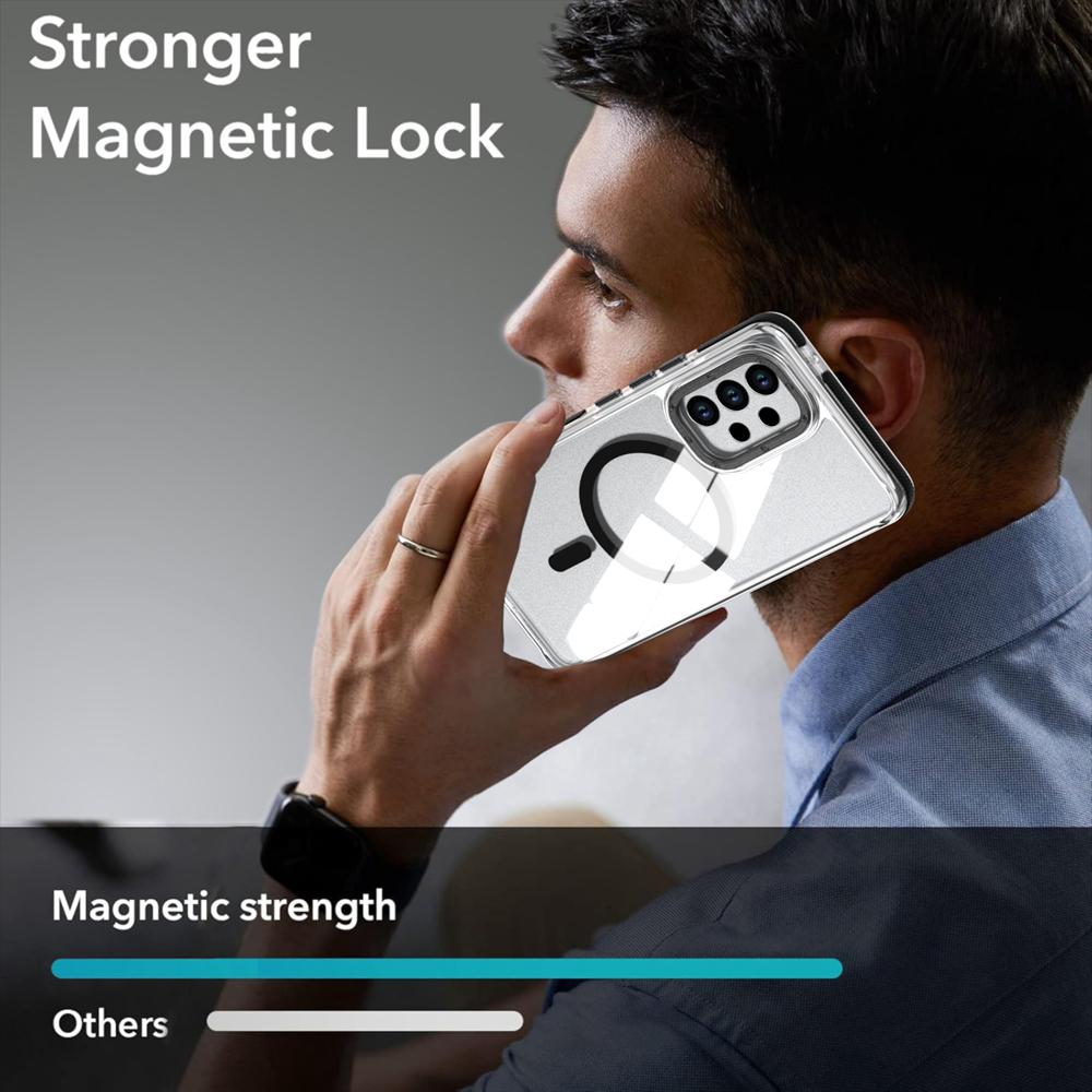 KEYSION Husă Magnetică Transparentă HD pentru MagSafe pentru Samsung A53 5G A13 5G Husă Telefon Transparentă Rezistentă la Șocuri pentru Galaxy A13 4G A53 5G