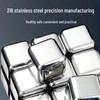 Baijie Stainless Steel Reusable Ice Cubes