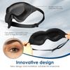 Comfortable Dry Eye Sleep Mask Moisturizing Silicone Eyeshade 3D Stereoscopic Eyeshade  Sleep
