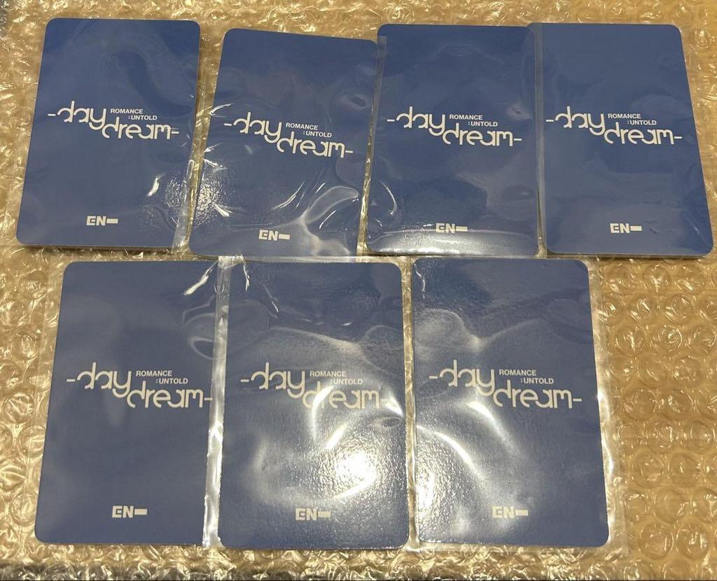 [USED] ENHYPEN Daydream Kpopmerch Lakidro Complete Trading Card