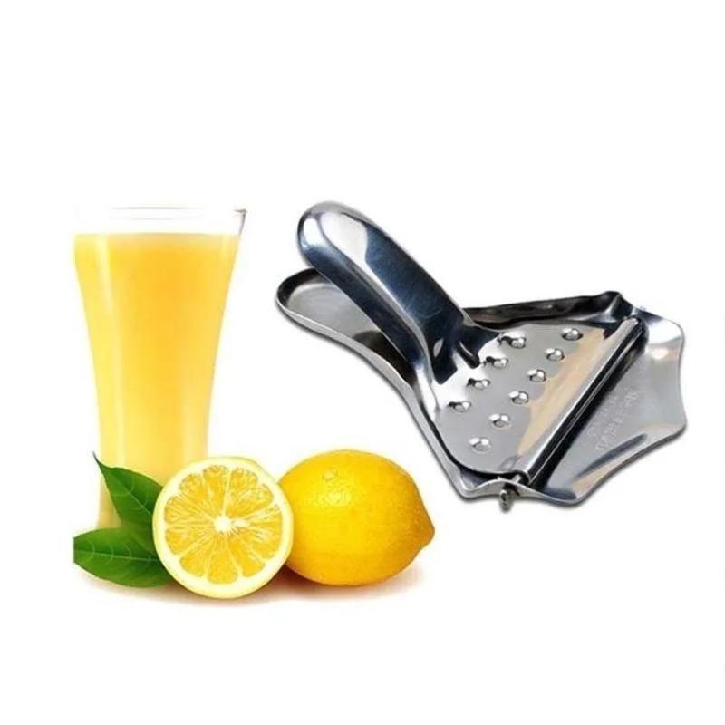 1 Pcs Stainless Steel Fruit Vegetable Cut Machine Mini Juicer Lemon Squeezer Suitable Hand Pressing Fruit Kitchen Bar Tools