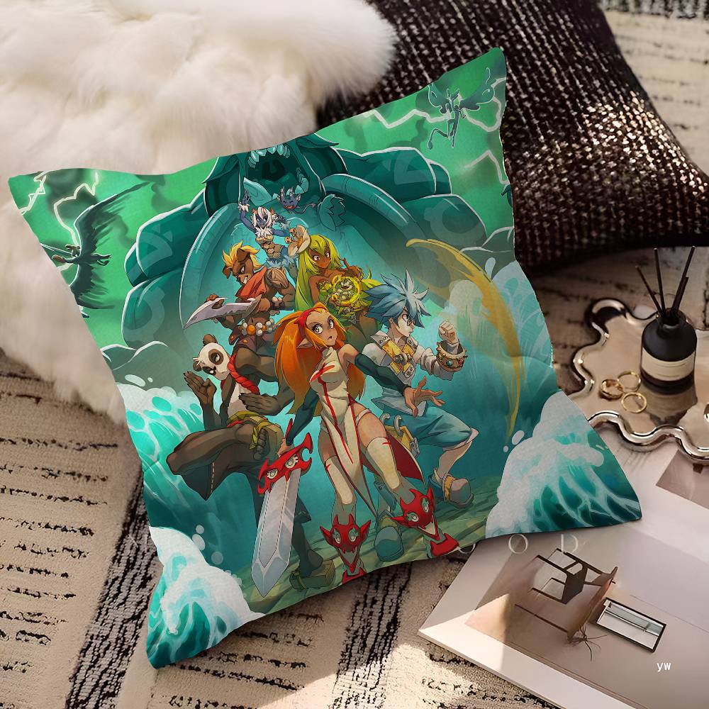 Game W-Wakfu Cool Pillow Cover Sofa Cushion Cover Home Room Decoration Children Gift