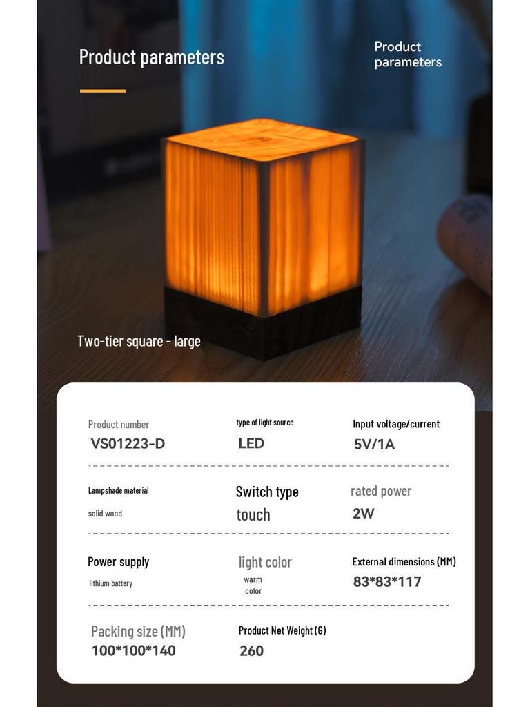 Gift Night Light: Cafe Atmosphere Lamp for Bedroom, Study, Outdoor Camping, and Picnic