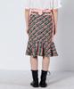 Greedius Mermaid Tweed Skirt