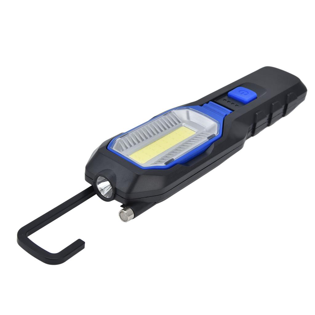 Rechargeable COB Work Light Portable LED Work Light with Magnetic Hook for Camping Repair