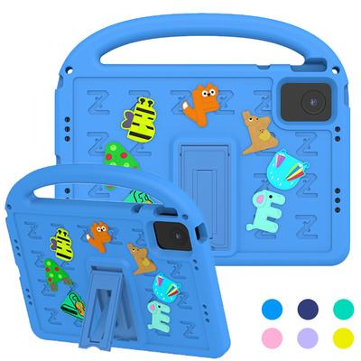 Xiaomi Redmi Pad SE 2023 11 Inch Case Kids Safe Cartoon Letter Portable EVA Foam Shockproof Stand Tablet Cover