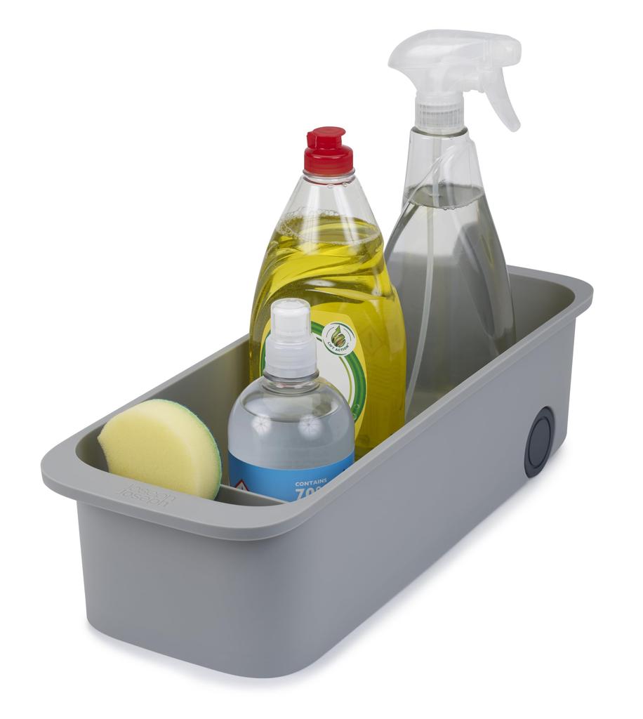 [Authentic] Joseph Joseph Cupboard Store Storage Caddy 85197, Gray, One Size