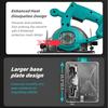 4 Inch Cordless Brushless Circular Saw Lithium-Ion Handheld Cutting Tool 0-45° 6300rpm Mini Electric Circular Saw for DAYI