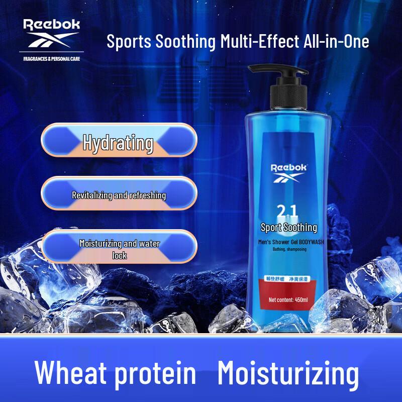 Reebok Men s Sport Soothing 2-in-1 Shower Gel