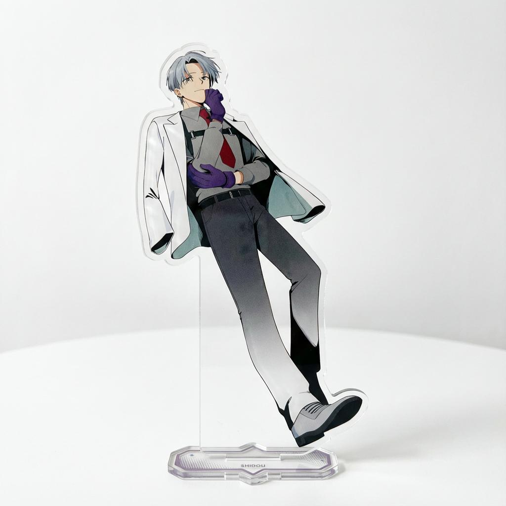 Game MILGRAM Anime Acrylic Stand 15cm - Amane Shidou Es Haruka Yuno Mikoto Mahiru Kazui Figure Model Plate Cosplay Gift Toy