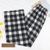 Plaid Pants Women's Summer Thin Section Loose Straight-leg Slimming All-match Casual Pants High Waist Drape Wide-leg Pants