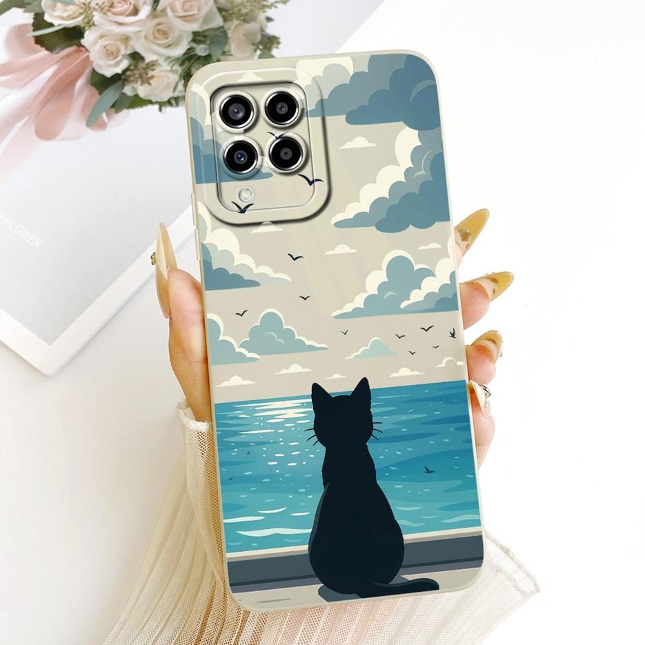 For Samsung Galaxy M33 5G Case SM-M336B Cute Rabbit Cartoon Cover Soft TPU Phone Cases For Samsung M33 M 53 Galaxy M53 5G Fundas