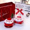 New Year Decoration Cupcake Cotton Towel Christmas Decorations Christmas Towel Merry Christmas Gift