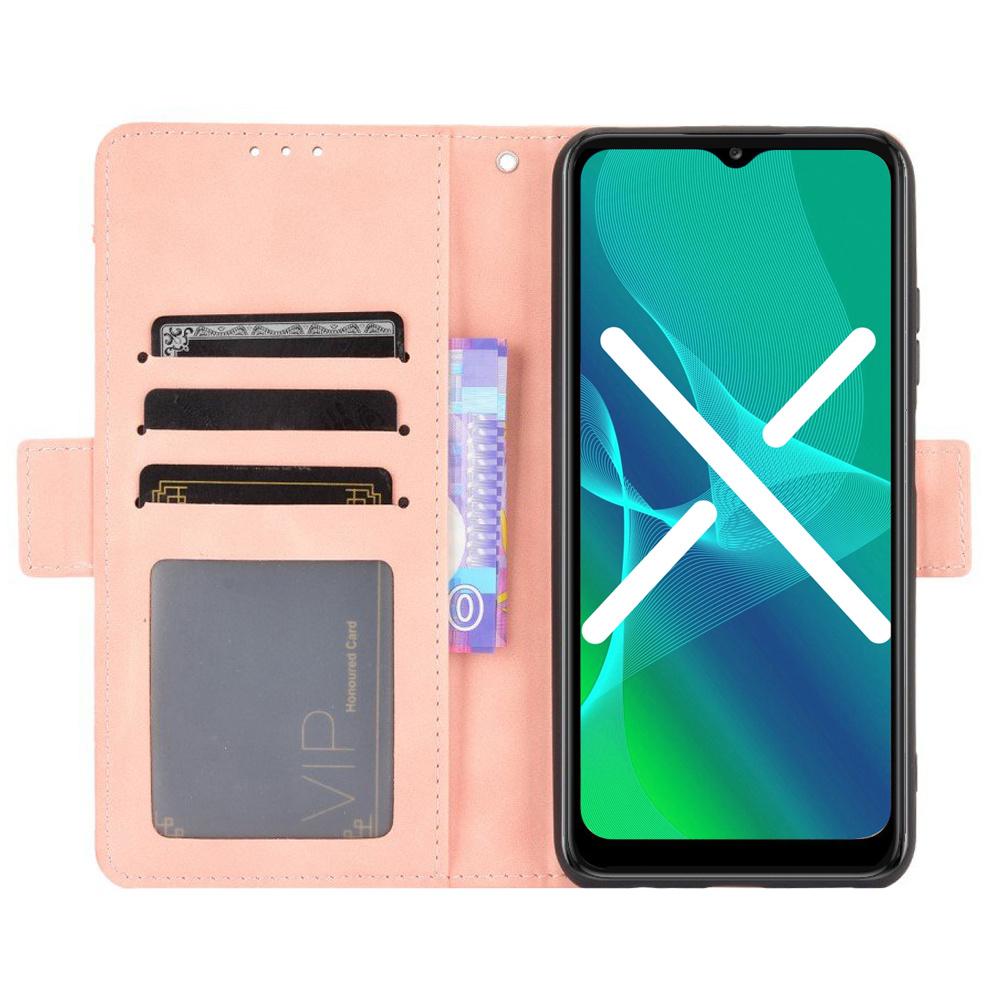 Flip Case for Huawei Nova Y70 4G, Card Slot, Pink