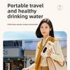 Electric Portable Water Cup Withtemperature Display Suitable For Daily Travel