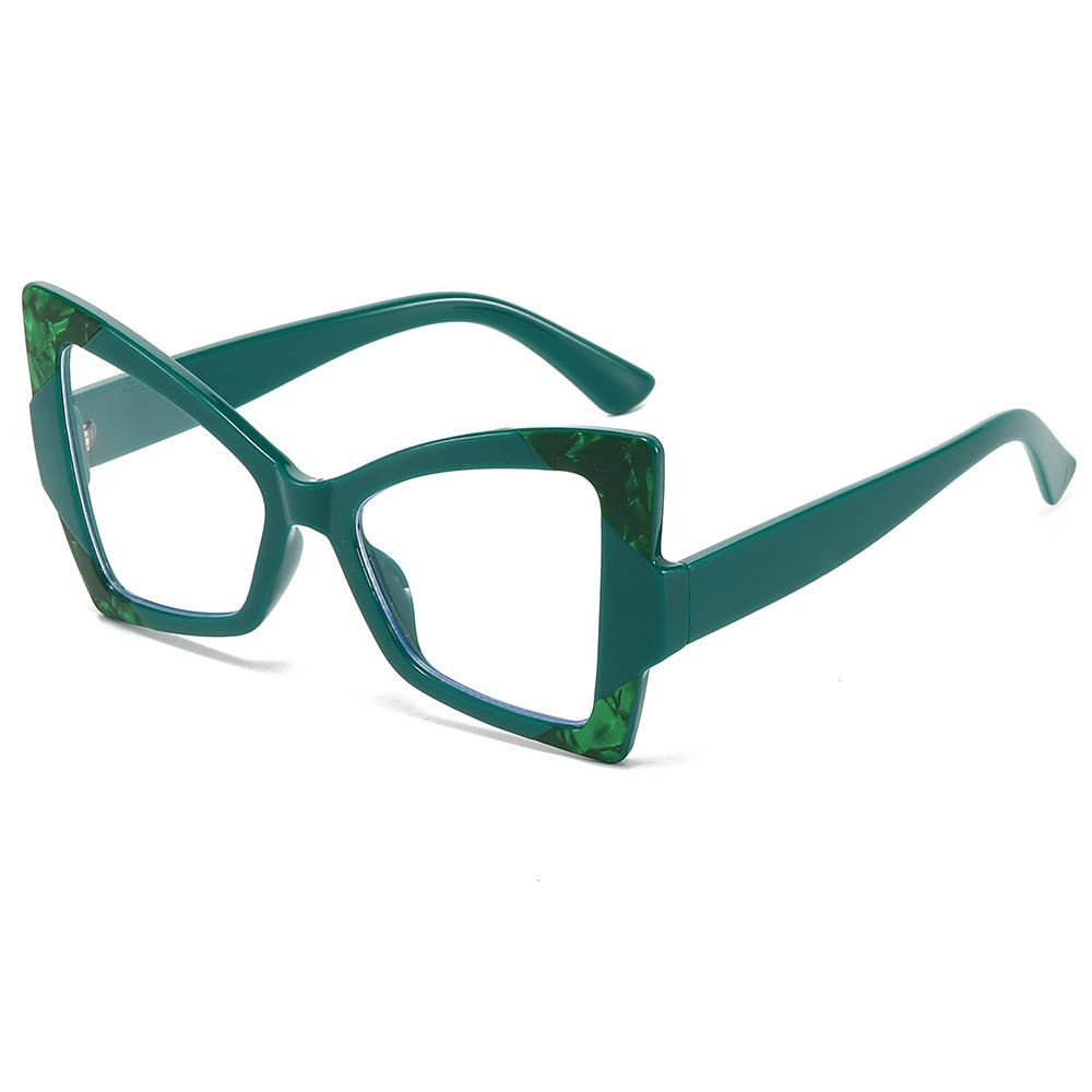 Cat Eye Sunglasses Female Butterfly Shape Colored Sunglasses Modern Trimming Glasses