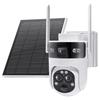 UBOX 6MP Solar PTZ Camera: Three-Lens, 4G, Low Power, Waterproof, 15X Zoom for Outdoor Monitoring