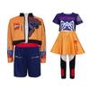 Jenter Rumi Mira Demon Hunters Cosplay-antrekk Barn Pop-sanger Kostyme for Halloween Karnevalsparty Cosplay Sceneopptreden