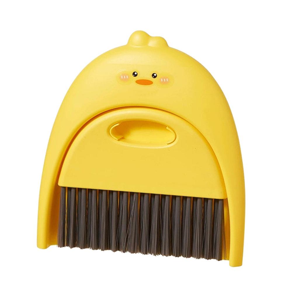 Mini Broom Dustpan Set Pretend Play Toy for Kids Toddlers Sofa Car Cleaning Fun Educational Gift Housekeeping Role Play