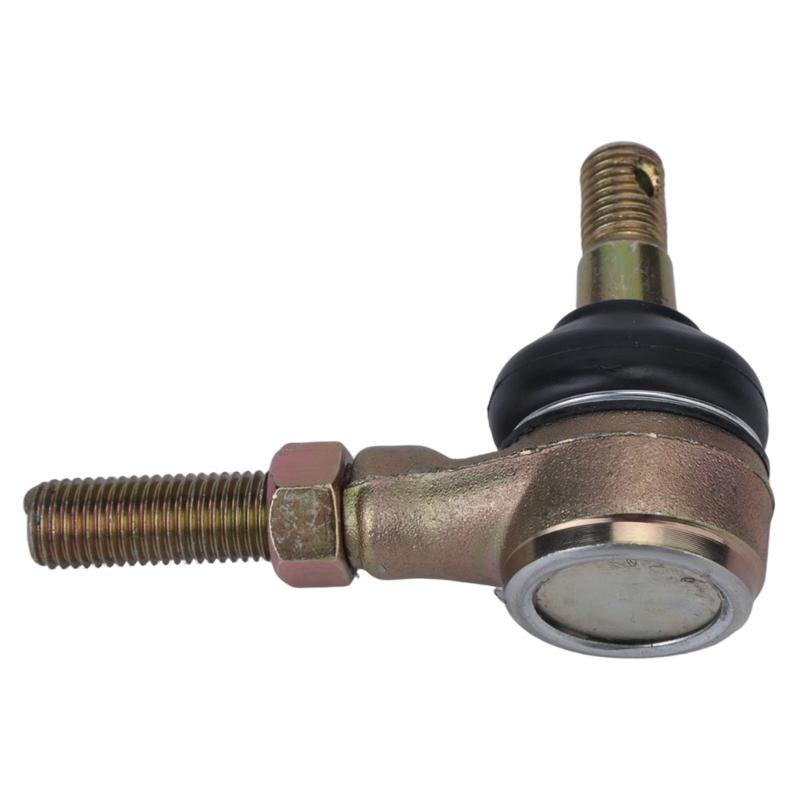 M10 X 10 Steering Ball Joint Pair for Go Kart Linkage Service, Threaded Joints with Dust Boots, Lock Nuts, Castellated Nuts and Cotter Pins