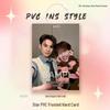Thai Star Kengnampimg CP Support PVC Card Star Competition Ita Bag Pendant Ornament