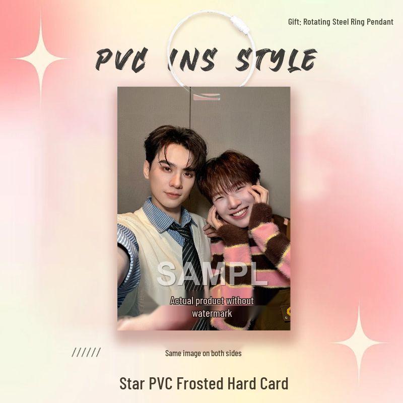 Thai Star Kengnampimg CP Support PVC Card Star Competition Ita Bag Pendant Ornament