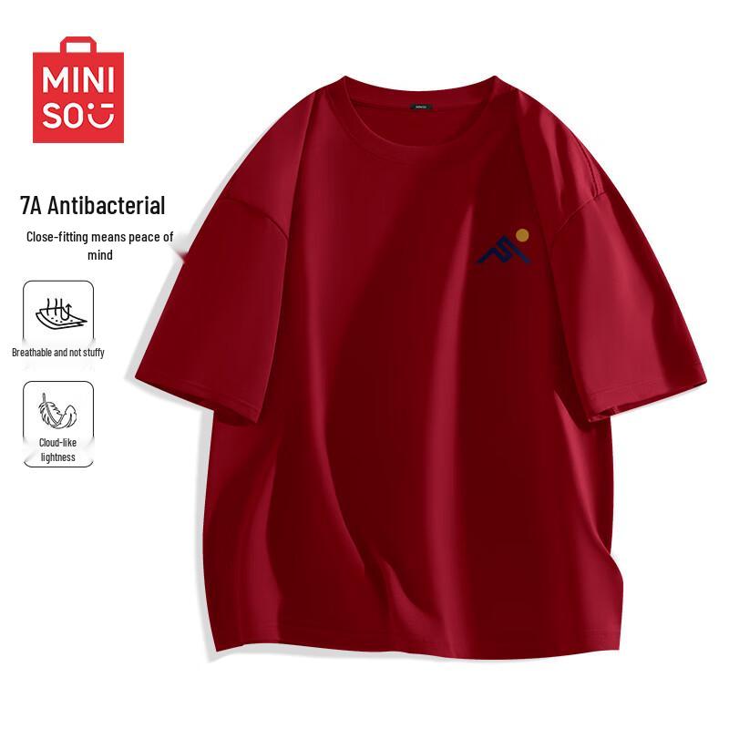 MINISO Men s Antibacterial Short Sleeve T-shirt XL