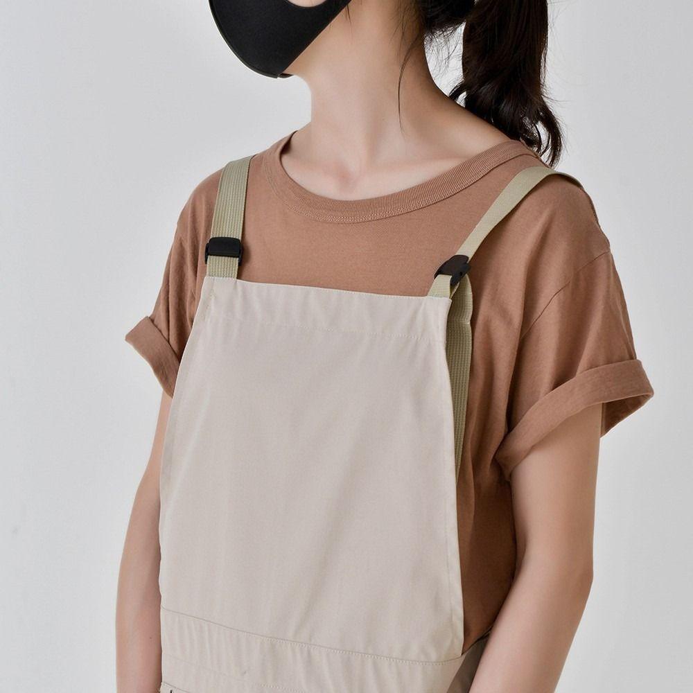 Durable Antifouling Kitchen Apron Waterproof Breathable Cooking Aprons Oilproof Wear-resistant Restaurant Uniform Household