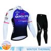 Mens Winter Thermal Long Sleeve Cycling Jersey Set Road Mountain Biking Outdoor Riding