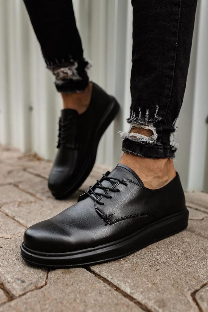 CHEKİCH New Collection CH003 Pelle Classica Men Shoe White Black Brown Tan