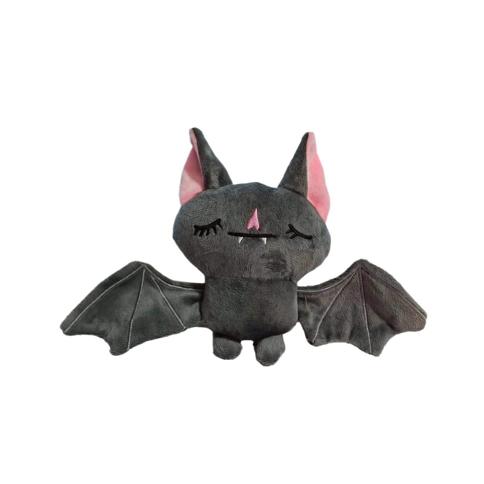 

Soft Plush Bat Toy with Extended Wings and Embroidered Facial Features Stuffed Animal for Kids and Collectors Suitable for Display or Play One Size