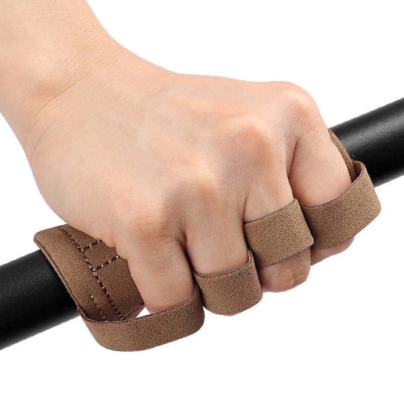 Sports Four-finger and Half-palm Gloves Anti-slip and Anti-cocoon Weight Lifting Fitness Pull-up Horizontal Bars Palm Guard Auxiliary Gloves