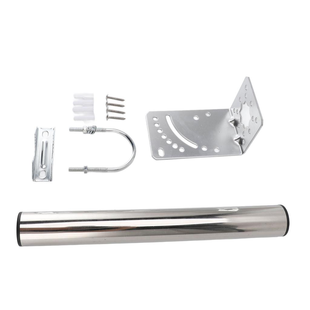 Monteringskit för Starlink Järn Satellitinternetantenn Monteringsstångsfäste för Tak Vägg Mark