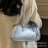 Niche bow handbag women's 2025 spring new trendy Korean texture underarm bag large capacity pillow bag
