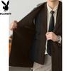PLAYBOY Men's Wool-Cashmere Blend Business Coat