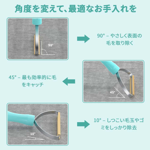 LINTPLUS Pet Hair Remover | Easily Removes Stubborn Hair | Multi-Purpose Cleaning Tool | Durable & Reusable | For Carpets, Furniture, and Car Interior