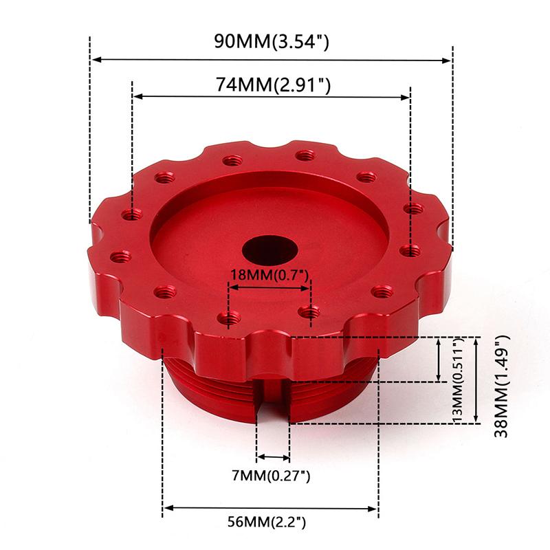 Steering Wheel Aluminium Adapter Racing Game Steering Wheel Connection Adapter For PXN V10