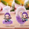 New Kpop Anime Demon Hunters Theme 3D Digital Candle Birthday Cake Decoration Number 0-9 Candle Kids Party Accessory Supply Gift