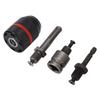 1/2-20UNF Mount Keyless Drill Chuck 2-13mm Capacity Quick Change Chuck  For Hammer Drill