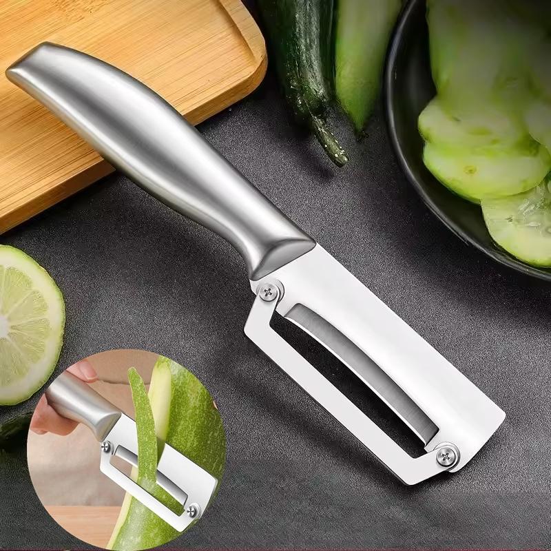 BEPAN Stainless Steel Vegetable Peeler Kitchen Melon Planer Double- Peeler Household Multiple-Function Fruit And Vegetable Peeler