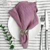 70PC 30X45CM 100% Cotton Cloth Napkins  Napkin Reusable Weddings Party Baby Shower Christmas Table Decor Retro Napkins Reusable