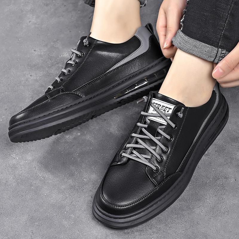 Modă Nouă Pantofi Bărbați Piele Albă Modă Originală Adidași Clasici cu Șireturi Pantofi Casual Confortabili Respirabili pentru Bărbați Zapatillas Hombre