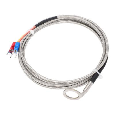 K-Typ Temperatursensor Thermoelement Edelstahl für Automobilmotor CHT Messung mit 14mm Innendurchmesser Unterlegscheibe 3 Meter